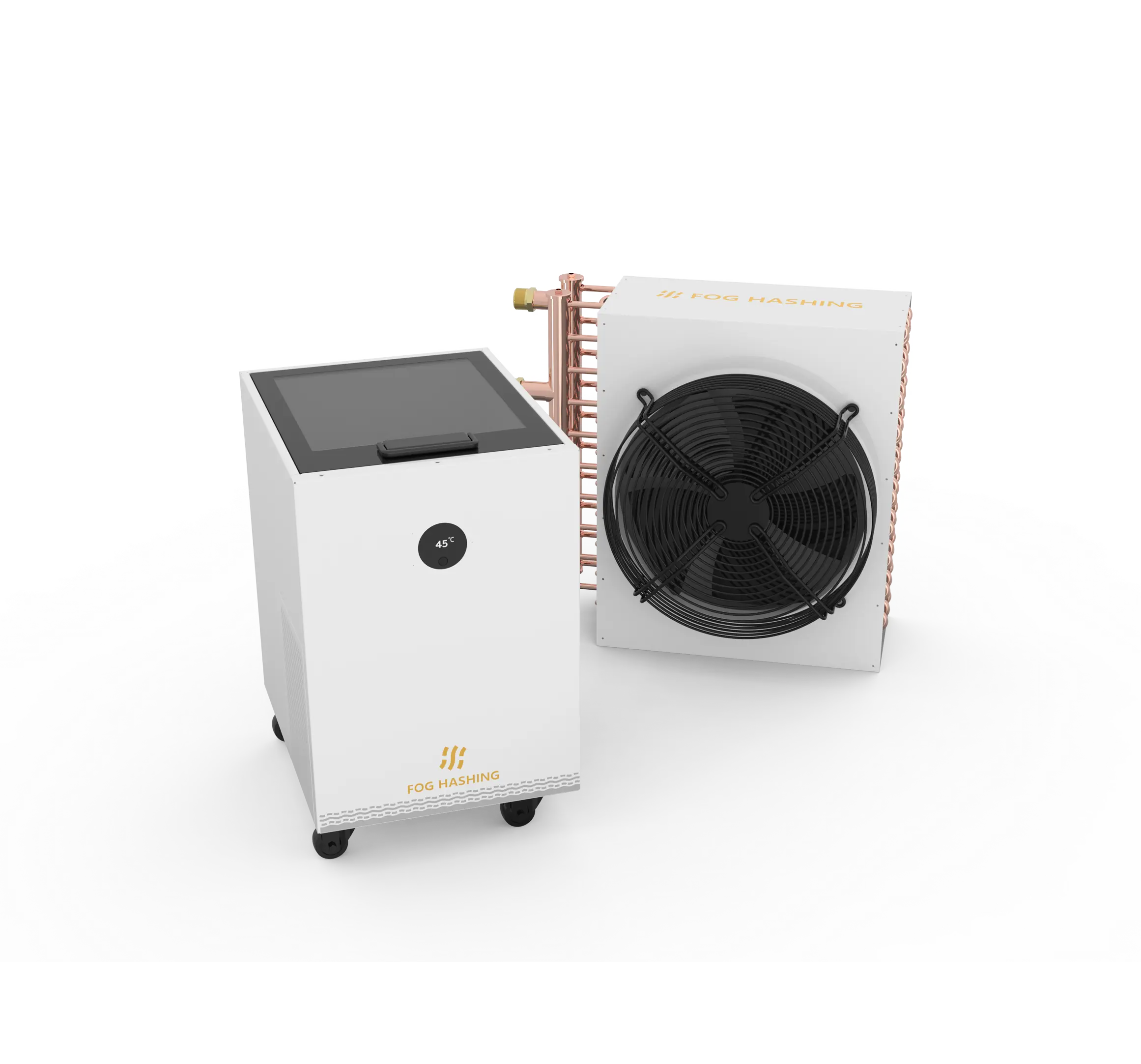 Kit de refroidissement par immersion MiningBad Série C pour minage à domicile